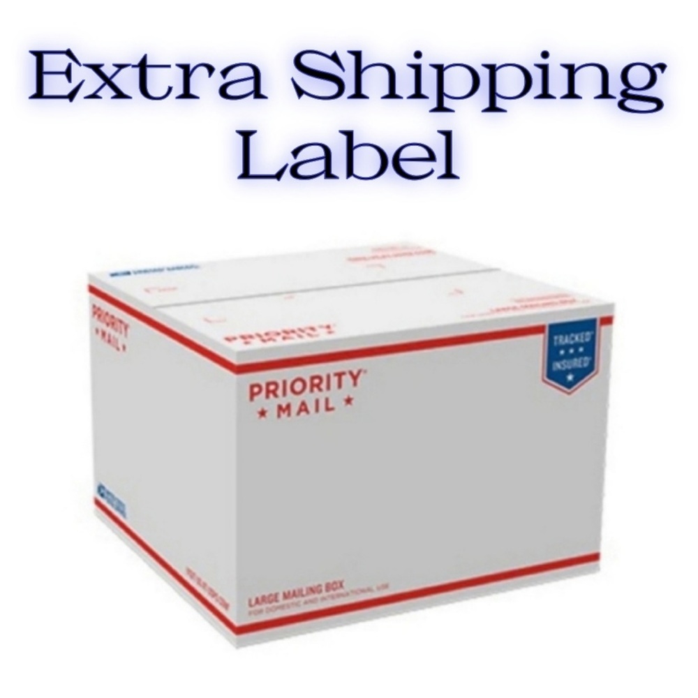 Extra Weight Over 5 Lbs shipping labels